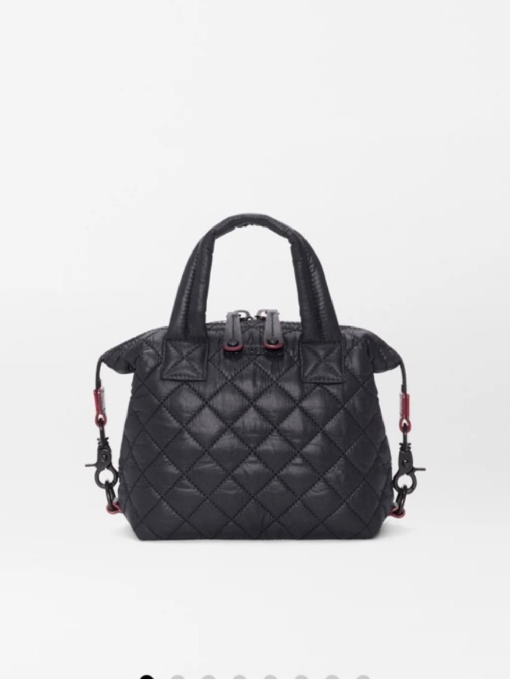 MZ Wallace Black micro Sutton tote Bag